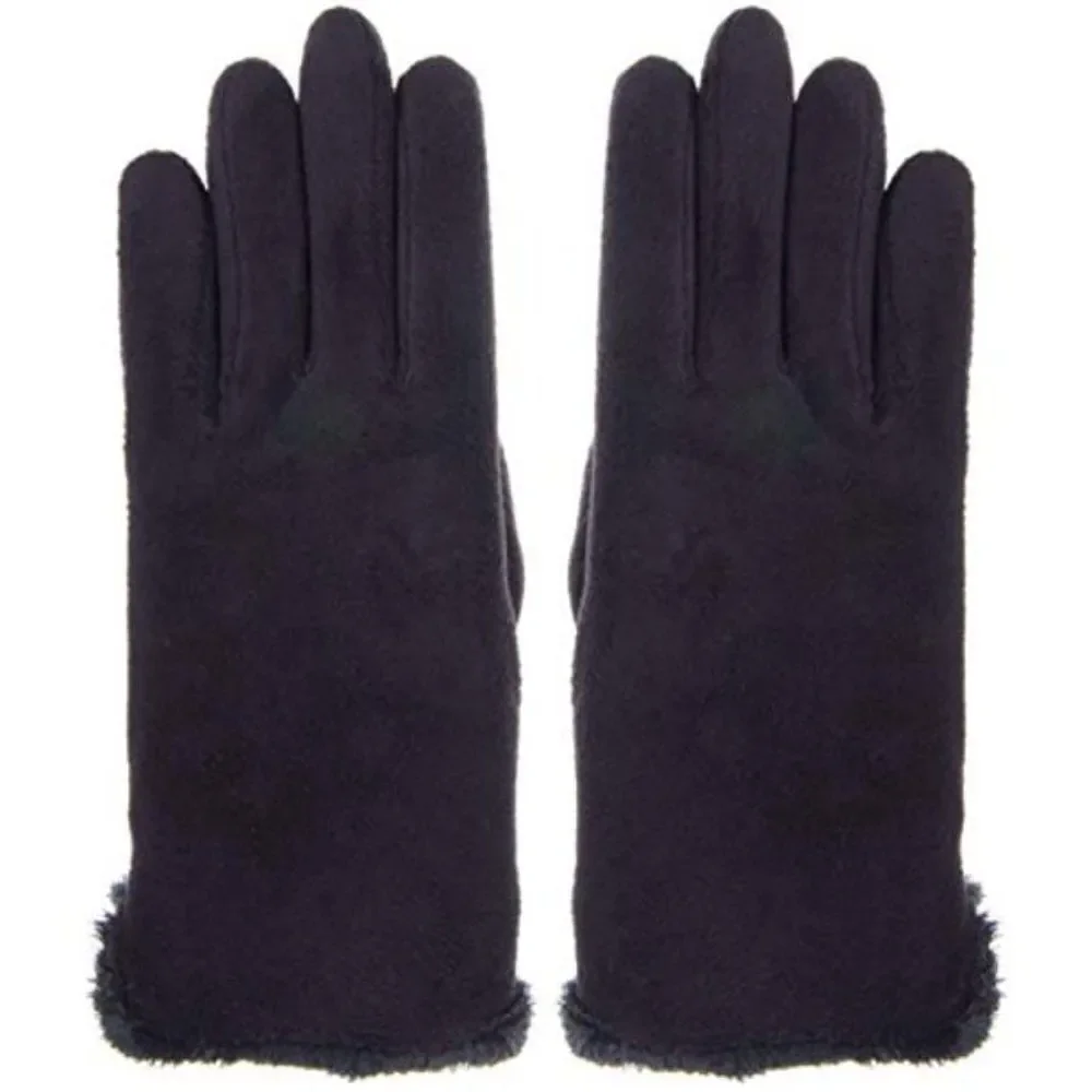 Isotoner Women's Stretch Fleece Gloves with Microluxe and Smart Touch Te… - Picture 4 of 13